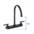 Mezcladora para fregadero,manerales palanca,negro mate,Tubig - 46773 TBF-82M - Konstru Tools ® Ferreteria Orizaba Online