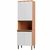 Paneleiro 70 mm 4 Portas Macadamia Telasul