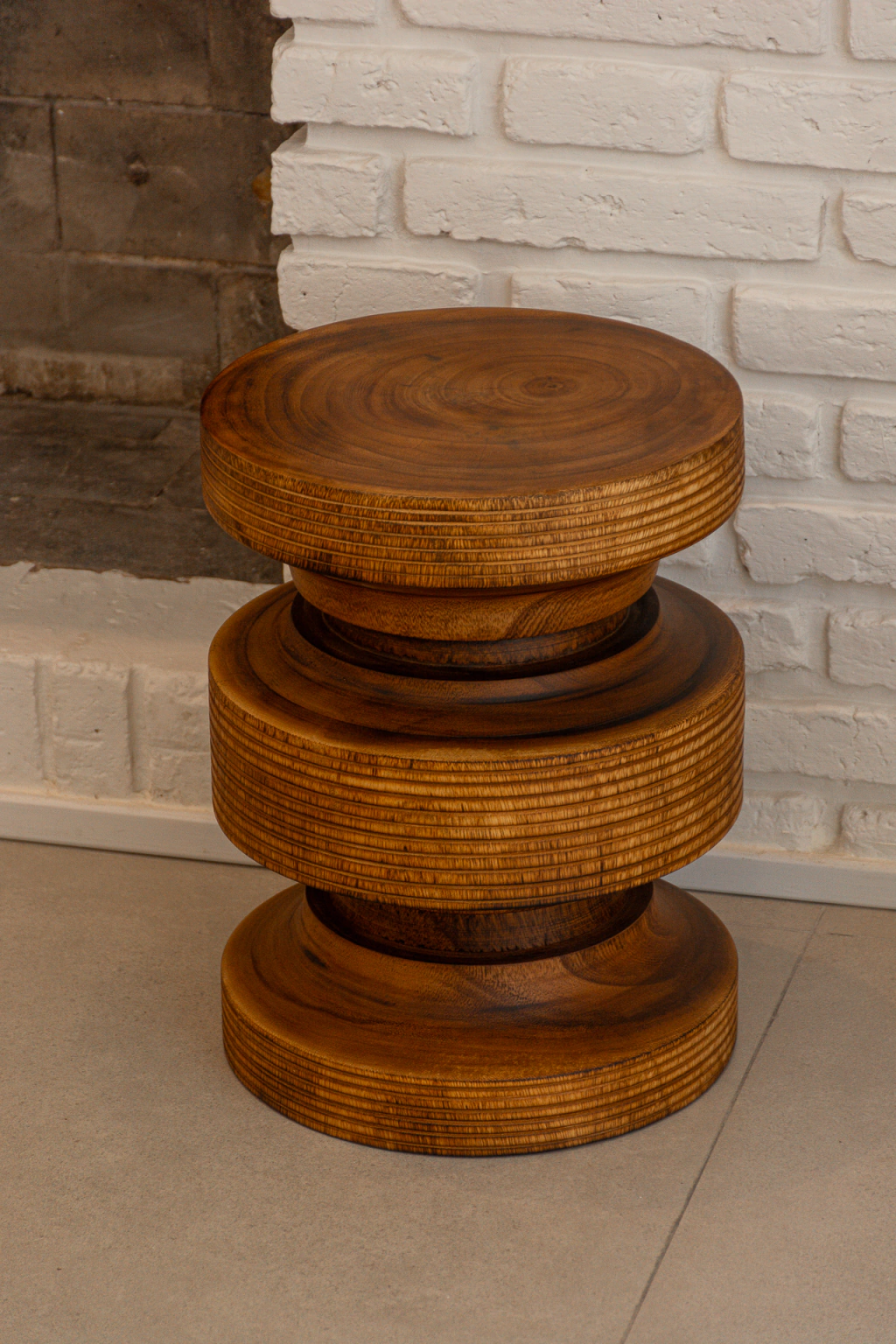 Taburete Mannet natural