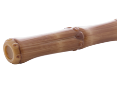Faqueiro de Aço Inox com Cabo Plástico e Estojo - Bambu Dourado - 24 peças na internet