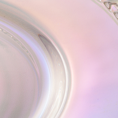 Prato de Cristal Pearl Rainbow - 28cm na internet