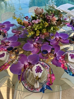 Lugar Americano Orquídea Lilás - comprar online