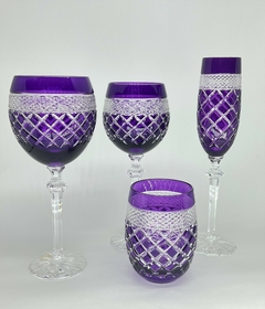 Taça Vinho - Roxa - 350Ml - loja online
