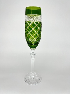 Taça Champanhe - Verde - 190Ml