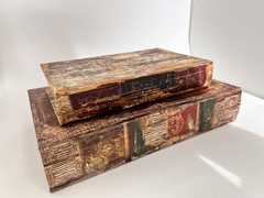 Conj 2 Bookbox - Tecido