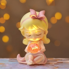 Menina luz - amarelo e rosa - M
