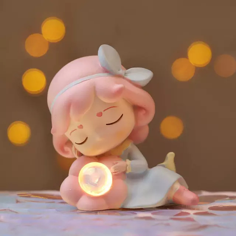 Menina luz - azul e rosa - P