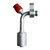 Conexão 90 Graus Radial Block Fitting 8mm Com Ventil R134a Alumínio - 5 Unidades - comprar online
