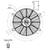 Eletroventilador 11 Polegadas 24v Aspirante - Imobras