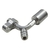 Conexão 90 Graus Radial Block Fitting 8mm Com Ventil R134a Alumínio - comprar online