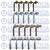 Conexão 90 Graus Oring Fêmea 6mm 8mm 10mm 12mm Aço - 20 Unidades - Leticia Ar Condicionado - comprar online