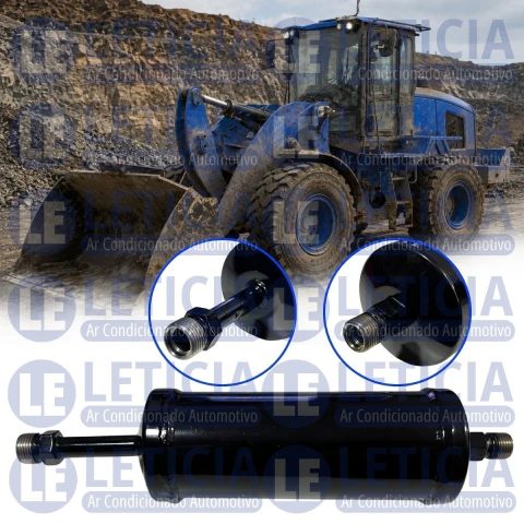 Filtro Secador Máquina Caterpillar Retroescavadeira 416e - Leticia Ar Condicionado