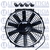 Eletroventilador Universal 12 Polegadas 24v 80w Soprante