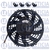 Eletroventilador Universal 9 Polegadas 24v 80w Soprante
