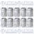 Caneca 12mm Alumínio Reduzida - 10 Unidades - Leticia Ar Condicionado - comprar online
