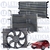 Condensador Eletroventilador E Radiador Volkswagen Gol G5 G6 G7 Saveiro Voyage - comprar online