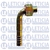 Conexão 90 Graus Oring Fêmea 10mm Aço - Leticia Ar Condicionado - comprar online