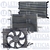 Condensador Eletroventilador E Radiador Volkswagen Gol G5 G6 G7 Saveiro Voyage na internet