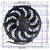 Eletroventilador Universal 12 Polegadas 24v 80w Soprante - 2 Unidades na internet