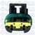 Conector 2 Vias Resistência Eletroventilador Volkswagen Gol G5 G6 Saveiro Voyage na internet