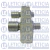 Adaptador Condensador Ford F250 F350 F4000 6mm 8mm Alumínio - Leticia Ar Condicionado - Leticia Ar Condicionado - Barra do Garças - MT