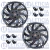Eletroventilador Universal 9 Polegadas 24v 80w Soprante - 2 Unidades - Leticia Ar Condicionado - Leticia Ar Condicionado - Barra do Garças - MT