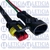 Conector 2 Vias Adaptação Impermeável Macho E Fêmea - 2 Unidades na internet
