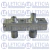 Adaptador Condensador Ford F250 F350 F4000 6mm 8mm Alumínio - Leticia Ar Condicionado - loja online