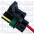 Conector 2 Vias Resistência Eletroventilador Volkswagen Gol G5 G6 Saveiro Voyage - loja online
