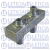 Imagem do Adaptador Condensador Ford F250 F350 F4000 6mm 8mm Alumínio - Leticia Ar Condicionado
