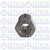 Niple 6mm O'ring Rosca 5/8 Alumínio - 10 Unidades