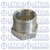 Niple 10mm Radial Rosca 7/8 Alumínio - 10 Unidades - Leticia Ar Condicionado