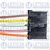 Imagem do Conector 5 Vias Resistência Caixa Evaporadora Volkswagen Gol G2 G3 G4