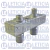 Adaptador Condensador Ford F250 F350 F4000 6mm 8mm Alumínio - Leticia Ar Condicionado na internet