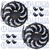 Eletroventilador Universal 12 Polegadas 24v 80w Soprante - 2 Unidades - comprar online
