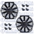 Eletroventilador Universal 10 Polegadas 24v 80w Soprante - 2 Unidades - comprar online