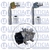 Caneca E Conexão Compressor 6p148 Volkswagen Santana 8mm 10mm - 4 Unidades na internet