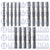 Emenda 6mm 8mm 10mm Alumínio - 15 Unidades - comprar online