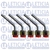 Conexão 45 Graus Oring Fêmea 6mm Alumínio - 5 Unidades - comprar online