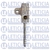 Conexão Filtro Secador Volkswagen Gol G2 G3 G4 6mm Alumínio - Leticia Ar Condicionado
