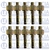 Conexão Reta Oring Fêmea 8mm Aço - 10 Unidades - Leticia Ar Condicionado - comprar online