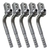 Conexão 90 Graus Radial Block Fitting 6mm Alumínio - 5 Unidades - Leticia Ar Condicionado