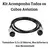 KIT MDVR Veicular TECV0Z by Streamax 4 Cameras Acesso Remoto WI-FI GPS
