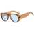 Óculos de Sol Naty Caramelo com Lente Azul - comprar online