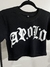 Remera top gotic - comprar online