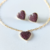 CONJUNTO CRAVEJADO DE CORAÇÃO LIZ - Carin Martins acessórios
