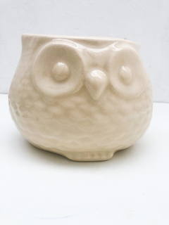 MACETA BUHO CERAMICA BUQHO