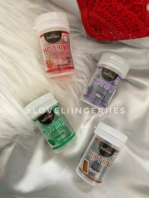 Bolinha Hot ball beija muito Sabores - comprar online