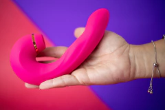 Vibrador com Pulsador e Línguinha para Clitóris na internet