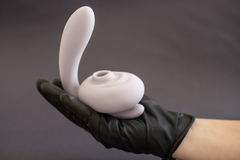 Vibrador e Sugador de Clitóris Flexível Tracy's Dog
